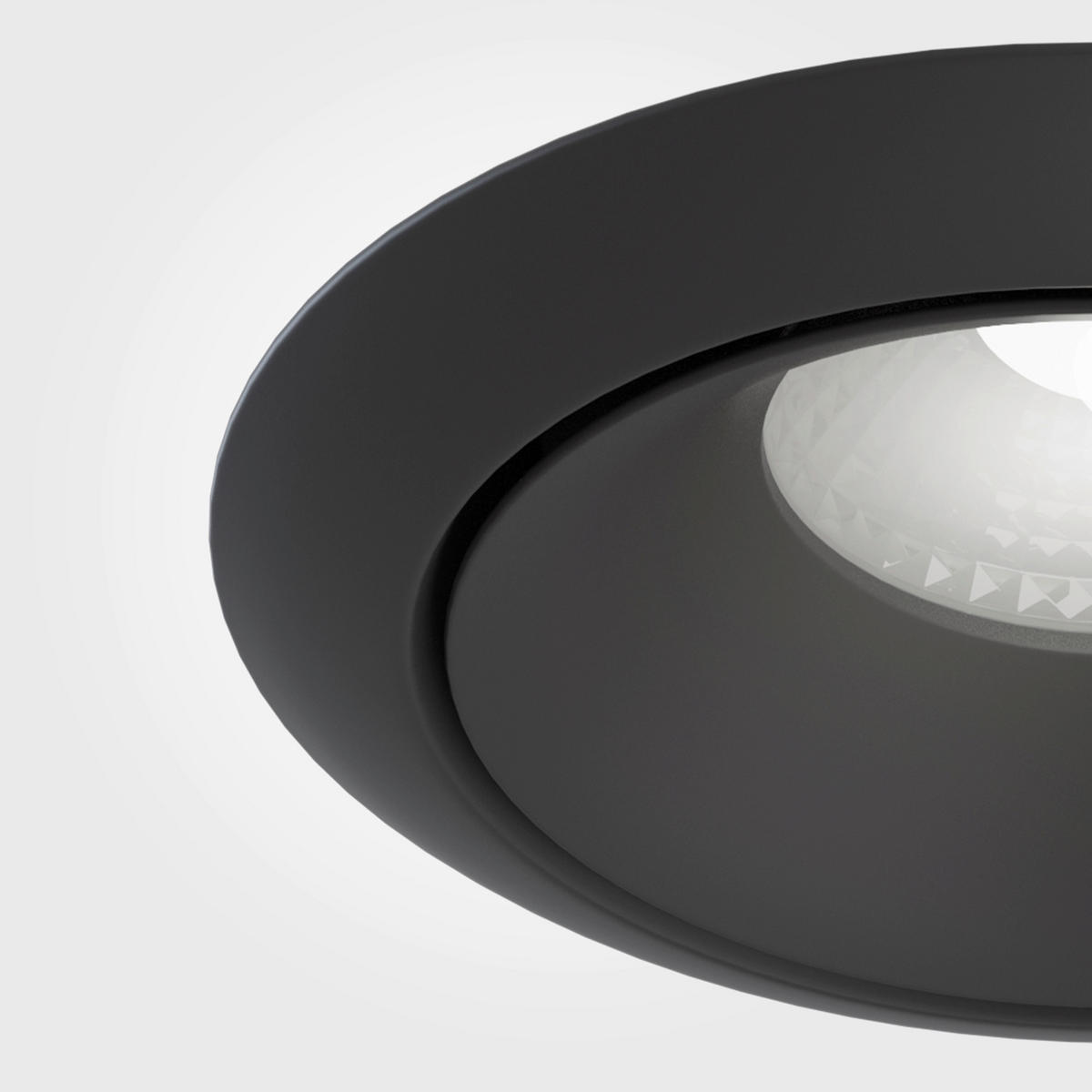 DECKENLEUCHTE Downlight 9,8/7,5 cm  - Schwarz, Design, Metall (9,8/7,5cm) - MAYTONI