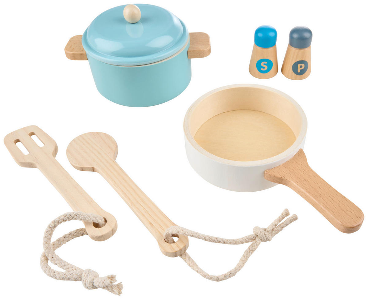 KINDERKOCHGESCHIRR - Multicolor, Basics, Holz/Holzwerkstoff - My Baby Lou