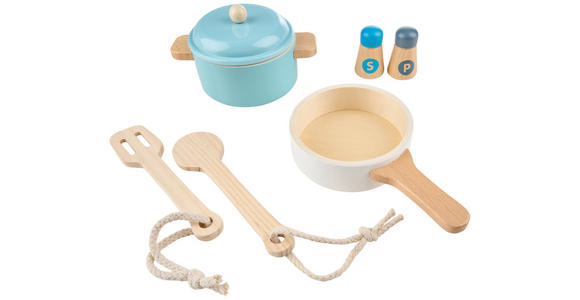 KINDERKOCHGESCHIRR  - Multicolor, Basics, Holz/Holzwerkstoff - My Baby Lou