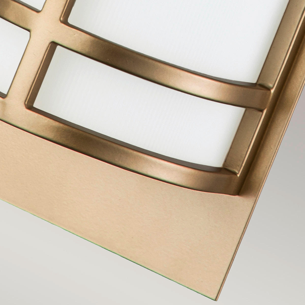VÄGGLAMPA Fusion   - mässingsfärgad, Klassisk, metall/glas (43,2/12,7/10,2cm) - Elstead Lighting