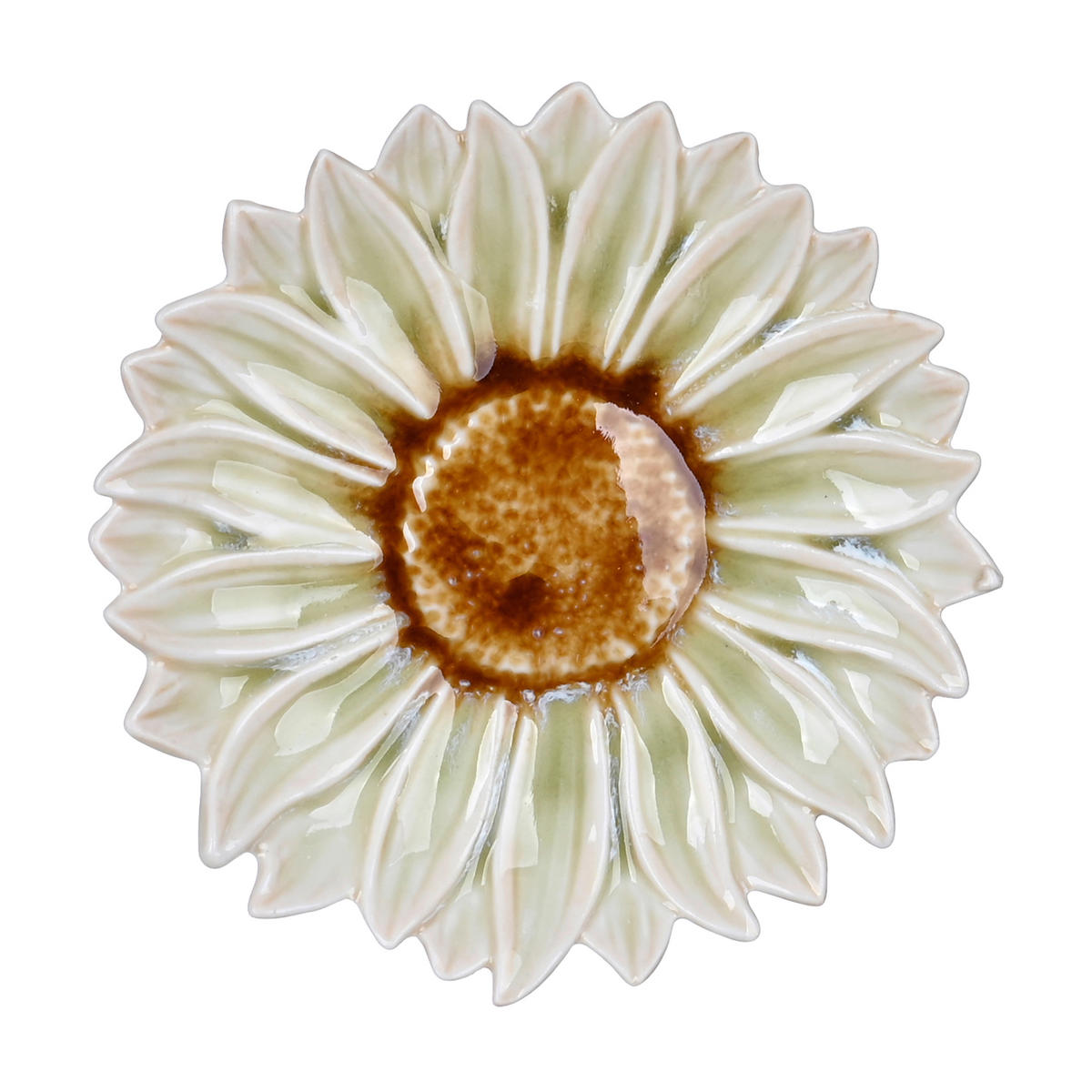 FARFURIE PLATOU  15 cm  - alb, Natur, ceramică (15cm) - Ambia Home