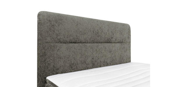 BOXSPRINGBETT 140/200 cm  in Grau  - Schwarz/Grau, Design, Textil/Metall (140/200cm) - Esposa