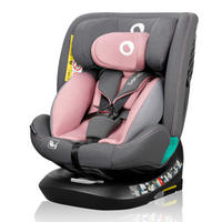 KINDERAUTOSITZ Bastiaan One i-Size   - Pink/Grau, Basics, Kunststoff (44.5/60/81cm) - Lionelo