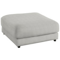 HOCKER in Textil Greige  - Greige/Schwarz, Design, Kunststoff/Textil (100/86/100cm) - Lomoco