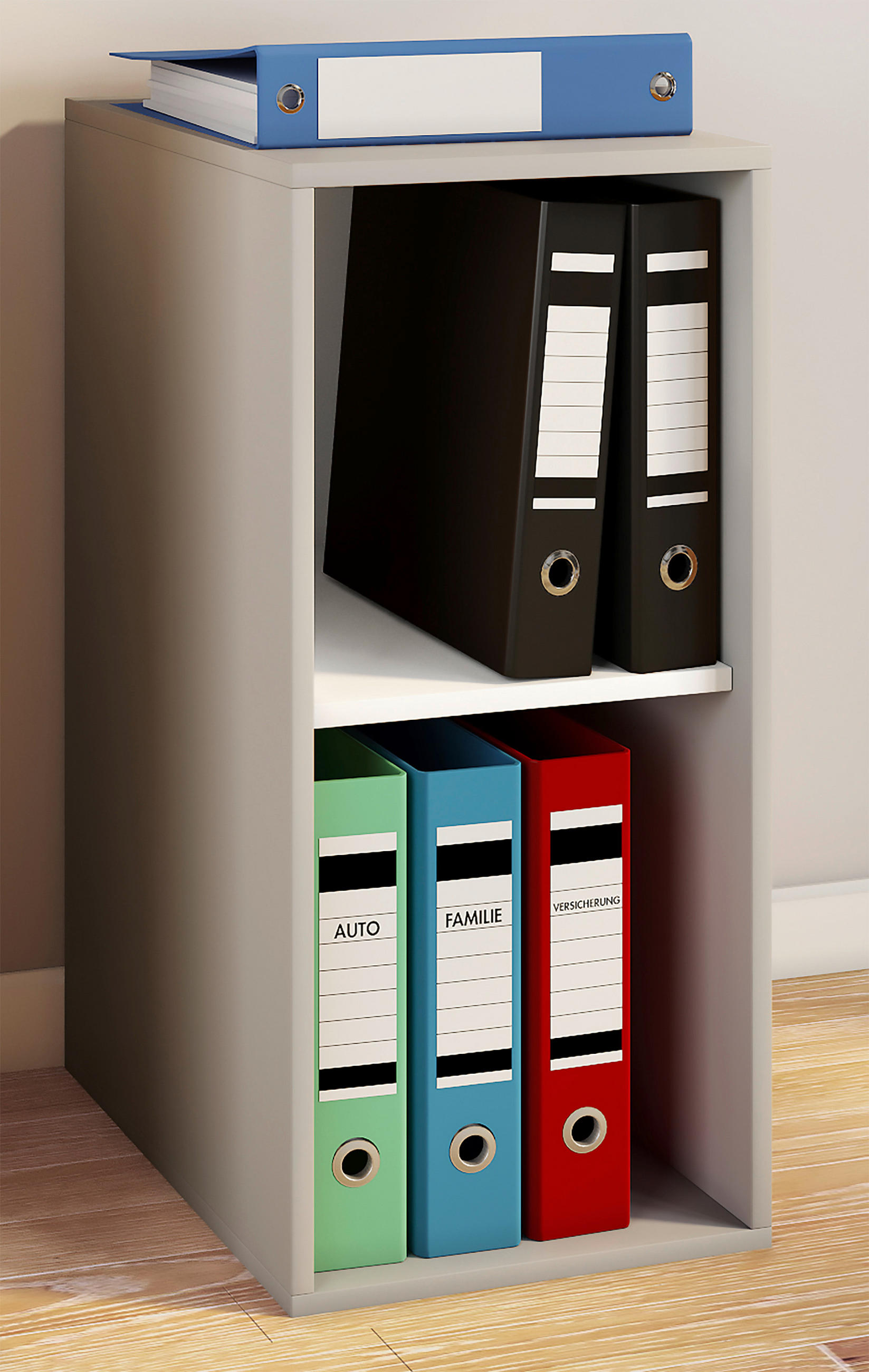 AKTENSCHRANK Grau - Grau, MODERN, Holzwerkstoff (35/74/37cm) - MID.YOU