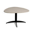 COUCHTISCH - Schwarz/Weiß, Design, Stein/Metall (75/75/40cm) - Xora