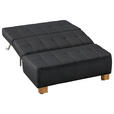 SCHLAFSOFA Juice in Dunkelgrau  - Dunkelgrau/Naturfarben, Design, Holz/Textil (125/92/102cm) - Novel