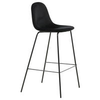 BARHOCKER-SET in Schwarz  - Schwarz, Design, Textil/Metall (41.5/105/43cm) - Livetastic