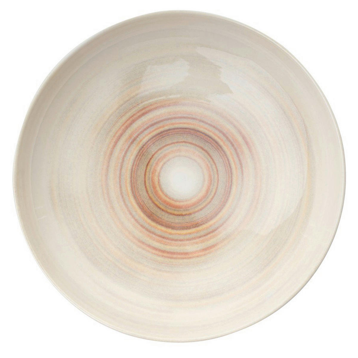 KOMBISERVICE Creme 24-teilig 6 Personen  - Creme, Basics, Keramik (25cm)