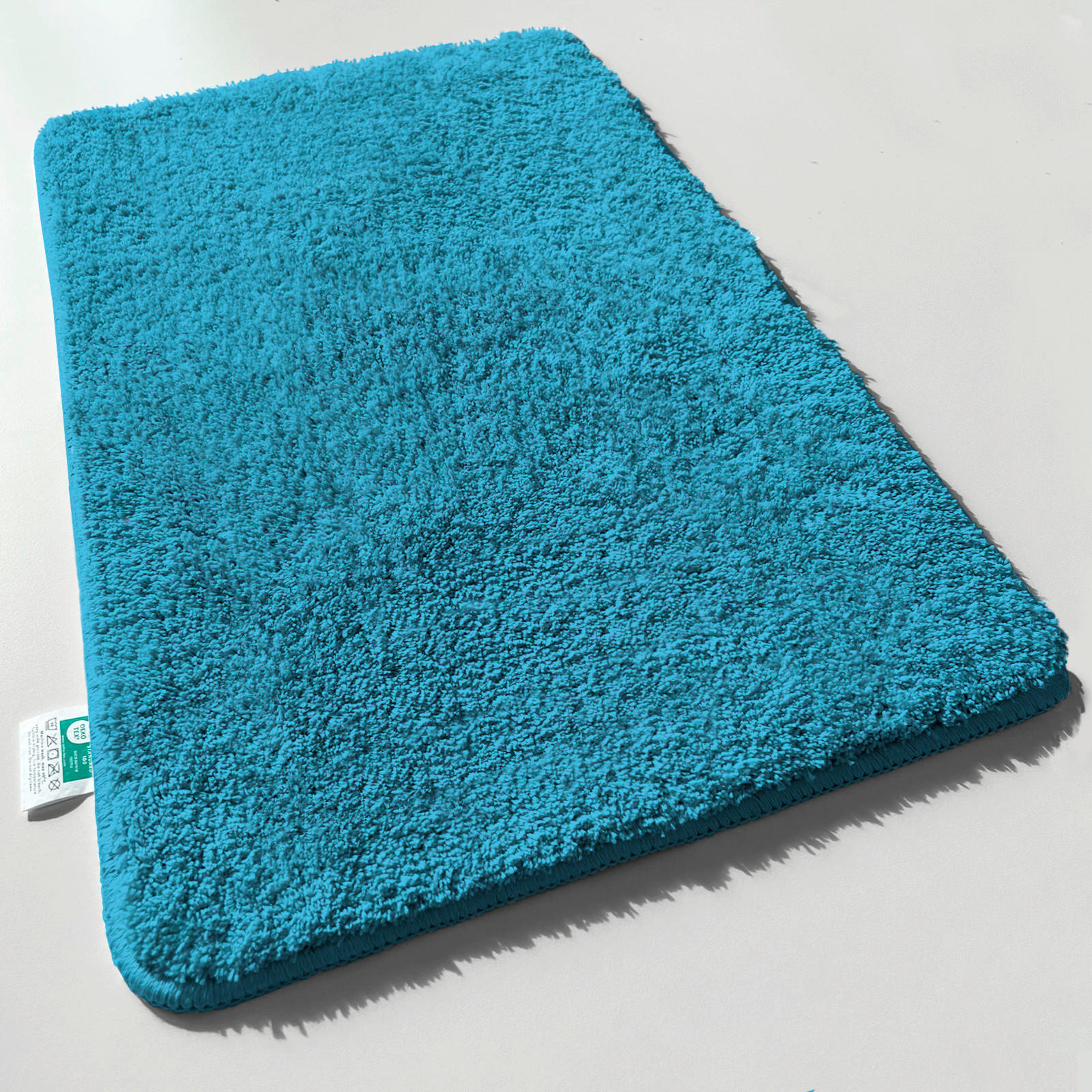 Floordirekt Badematte Sky Petrol 70x120 cm