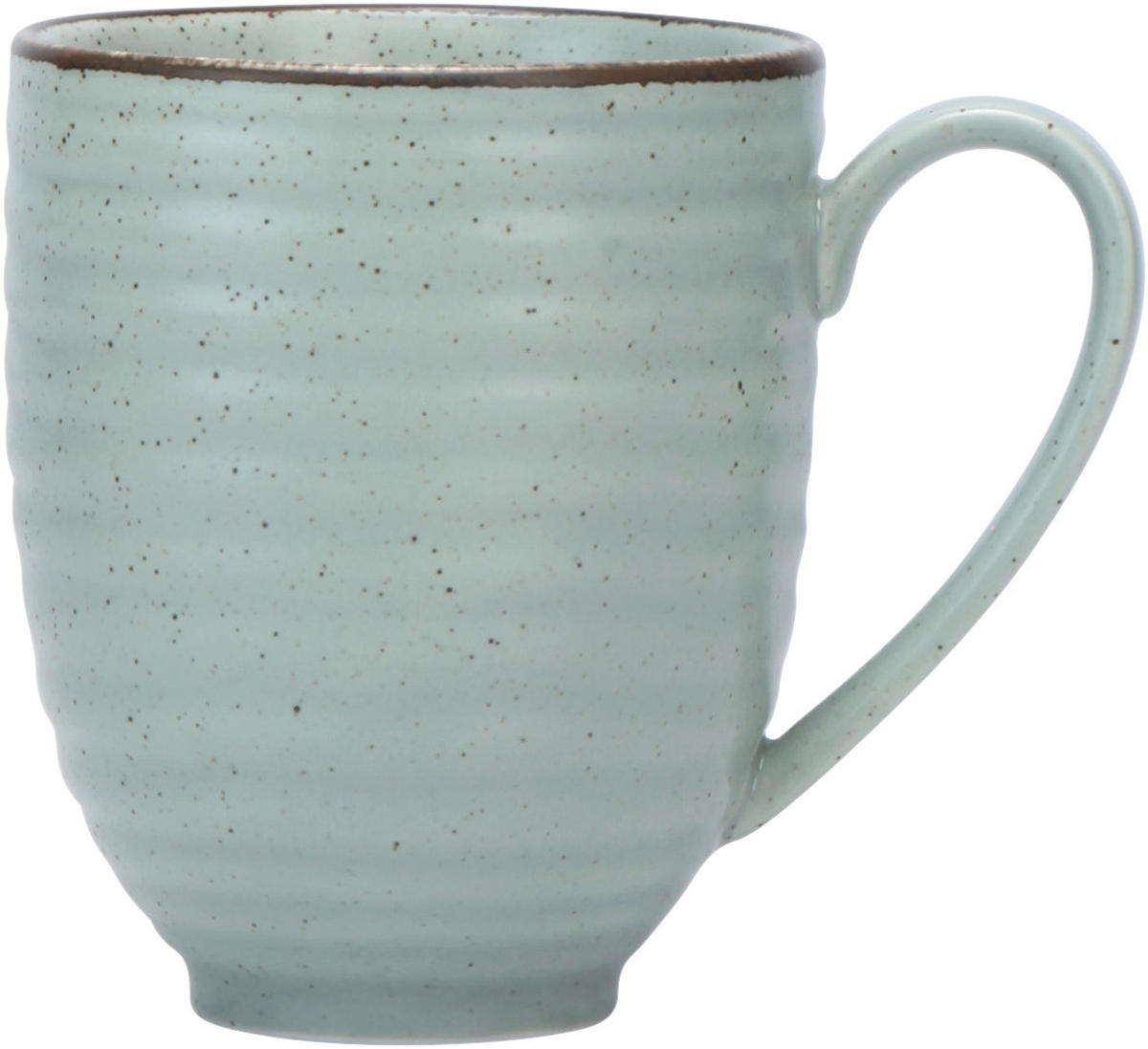 KAFFEEBECHER FARMHOUSE  400 ml   - Grün, Design, Keramik (400ml) - Landscape
