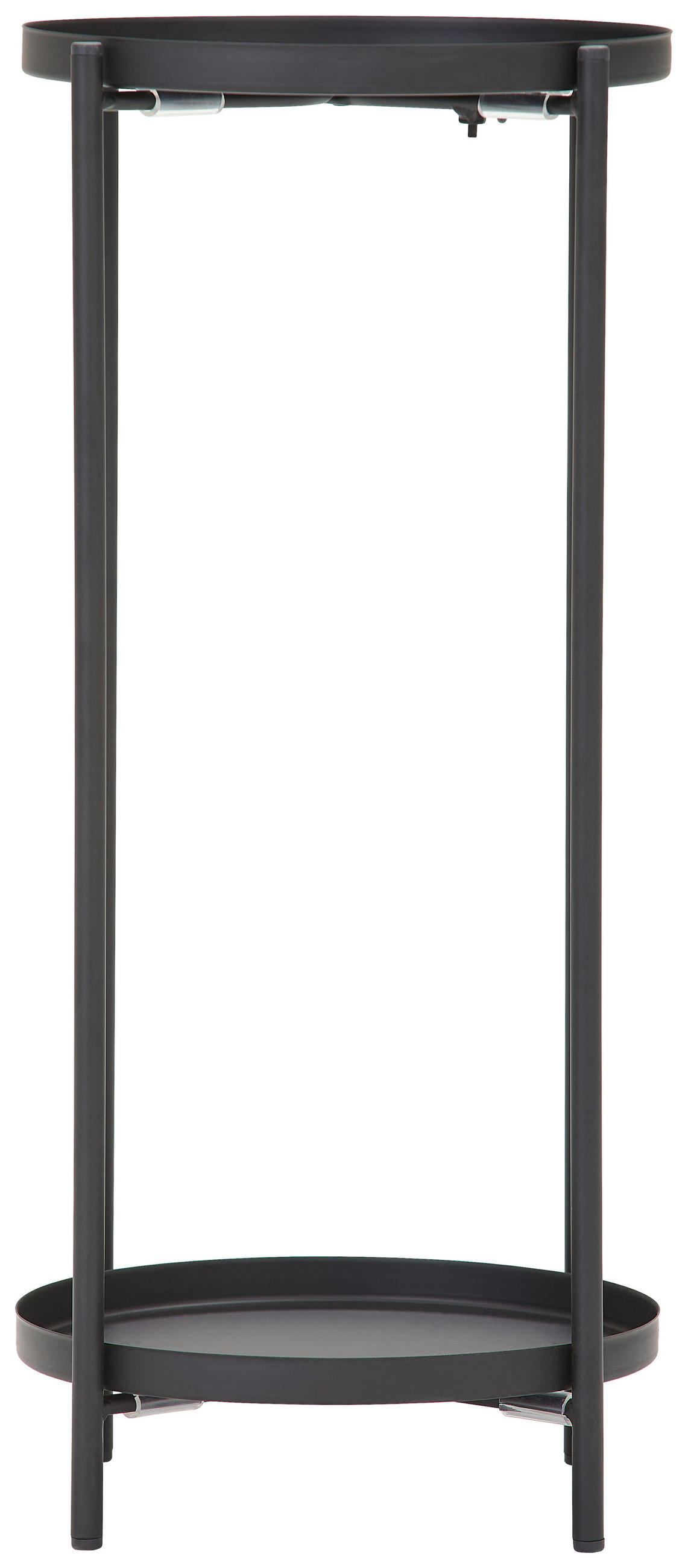 BLUMENSTÄNDER Metall  - Schwarz, Trend, Metall (26/58/26cm) - Landscape