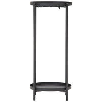 BLUMENSTÄNDER Metall  - Schwarz, Trend, Metall (26/58/26cm) - Landscape