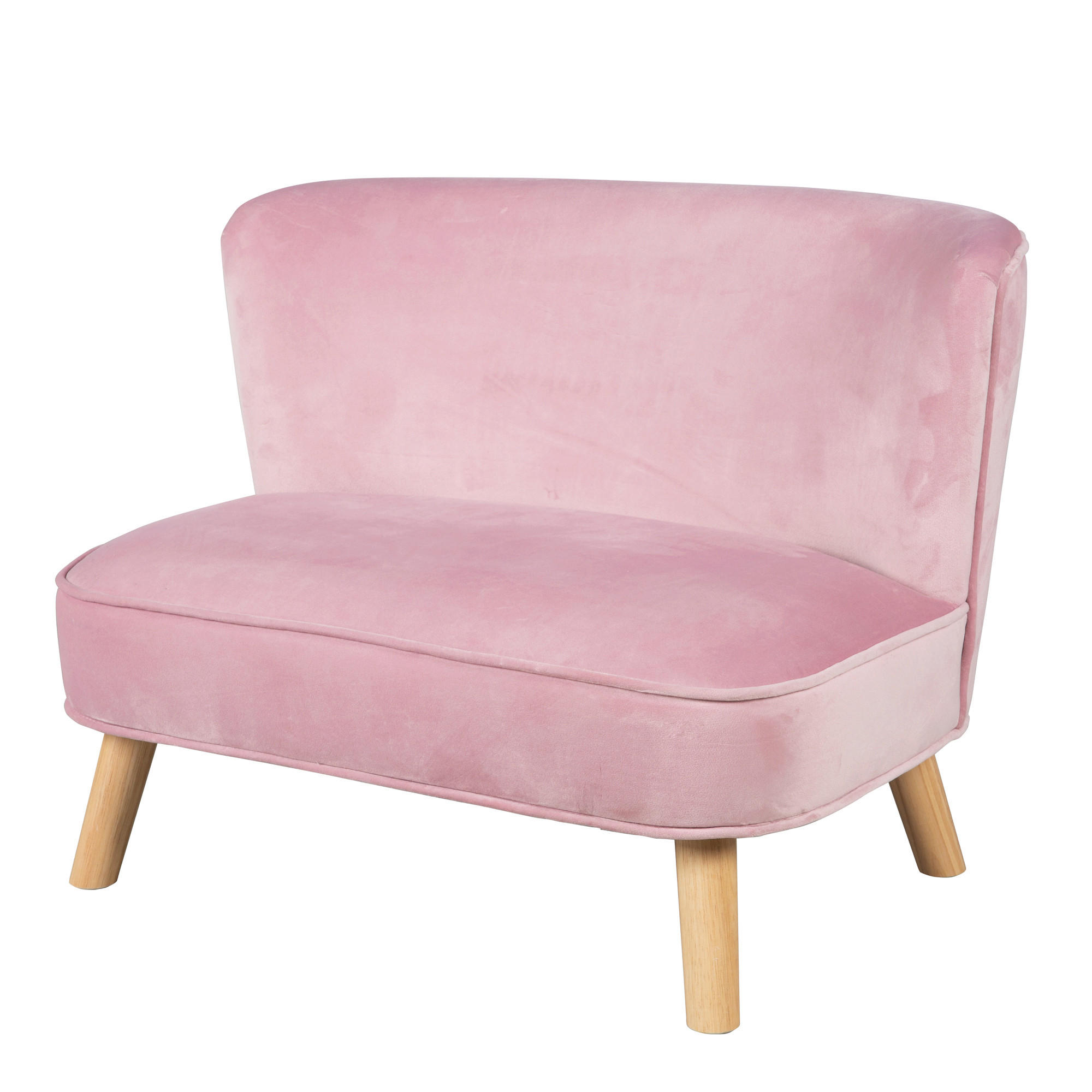 KINDERSOFA roba Lil Sofa  - Rosa, Basics, Textil (70/50/48cm) - Roba