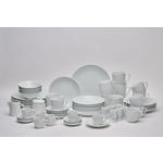 KOMBISERVICE Pisa 62-teilig  - Weiß, Basics, Keramik - Novel