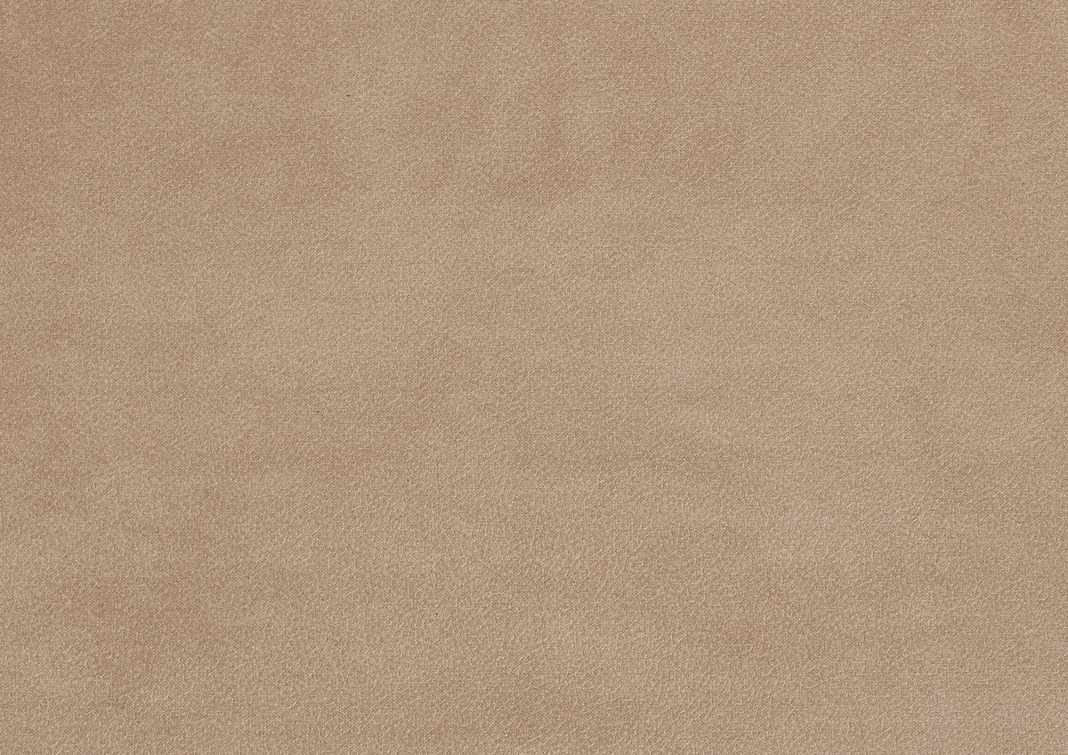 HOCKER in Textil Hellbraun  - Hellbraun/Schwarz, Design, Textil/Metall (130/47/65cm) - Beldomo System