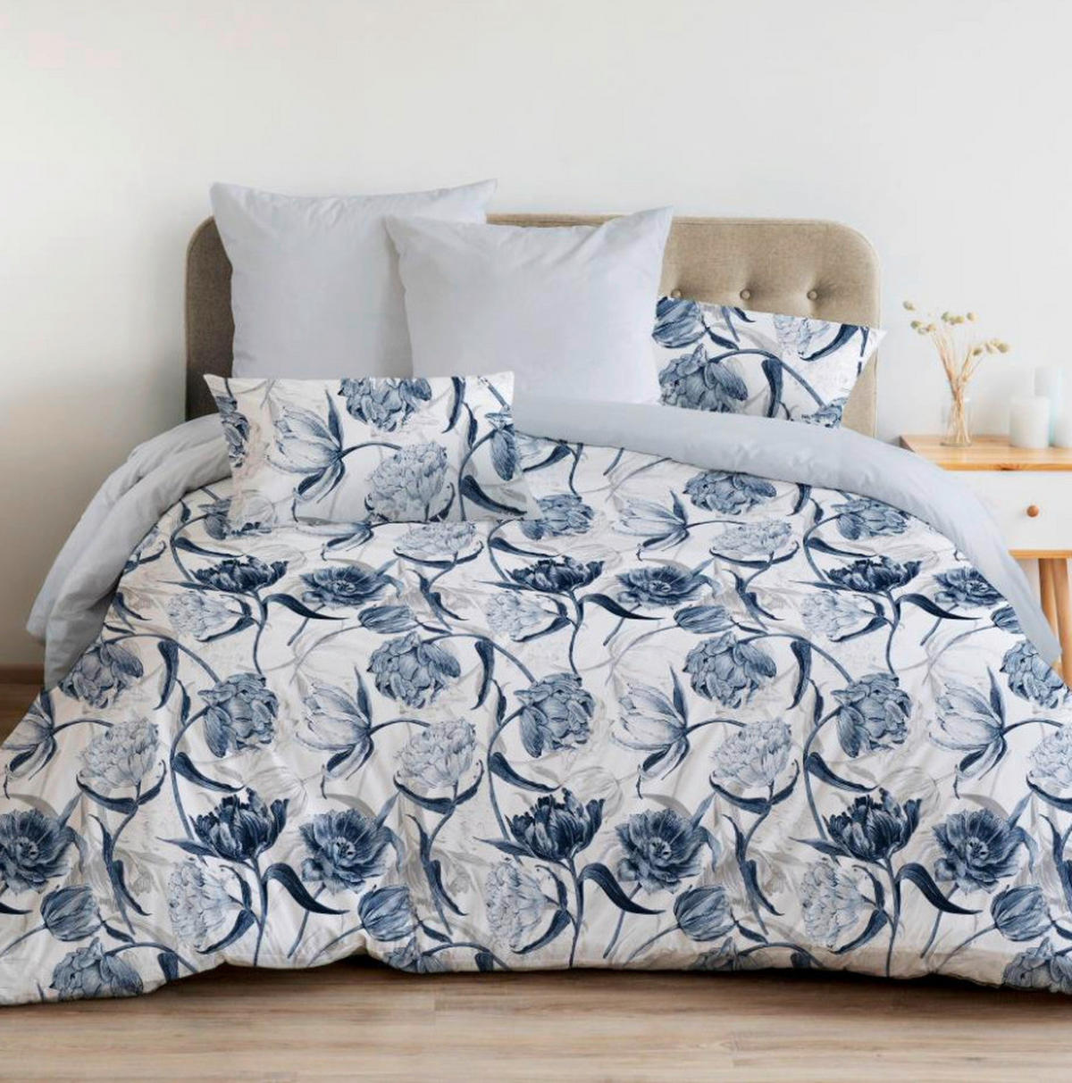 ÁGYNEMŰHUZAT-GARNITÚRA 140/200 cm  - többszínű, Basics, textil (140/200cm)