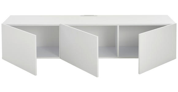 LOWBOARD 180/36,7/42 cm  - Weiß, Design, Holzwerkstoff (180/36,7/42cm) - Hom`in