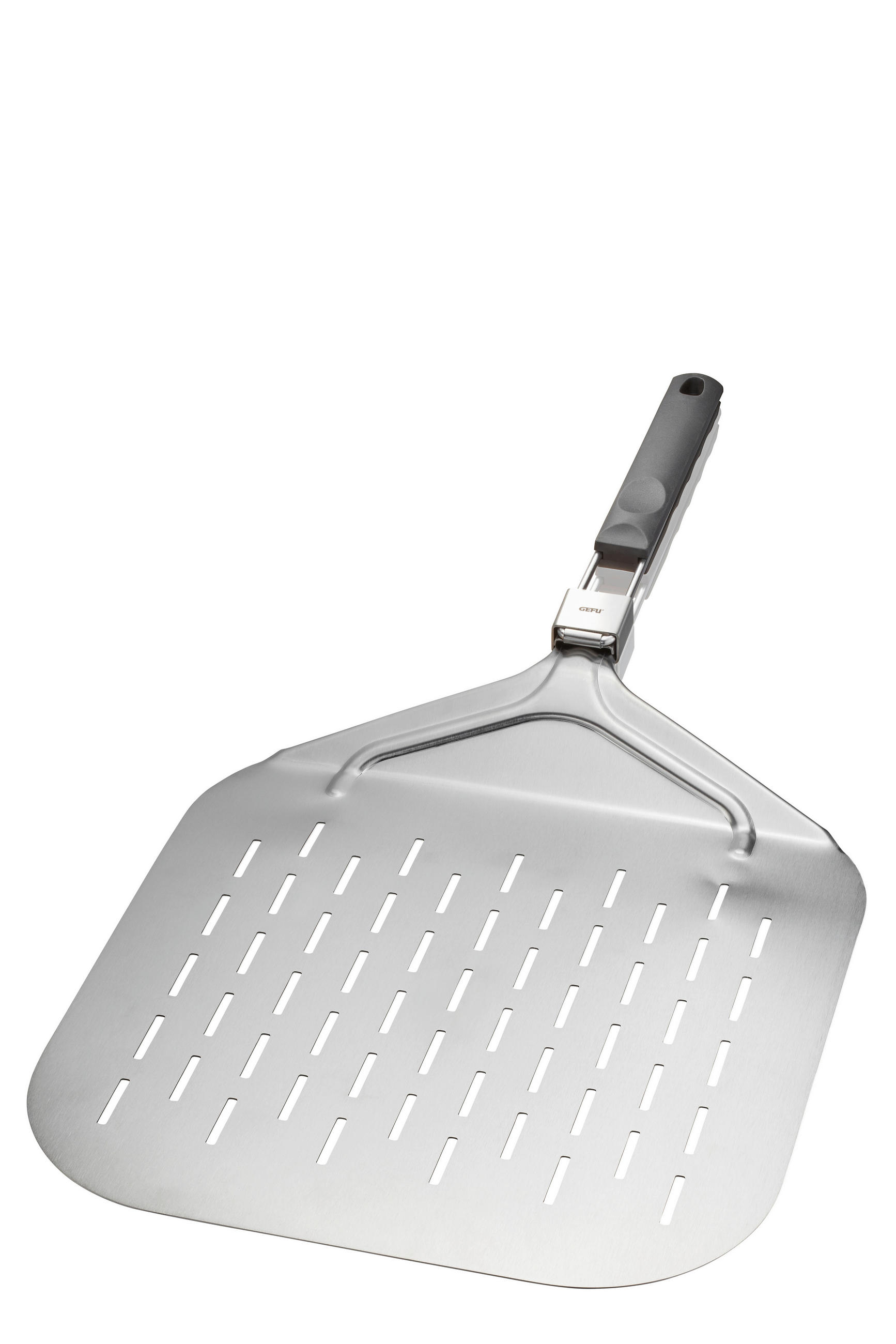 LOPATICA ZA PIZZU - boje oplemenjenog čelika/crna, Basics, metal/plastika (63,5/32/7cm) - Gefu