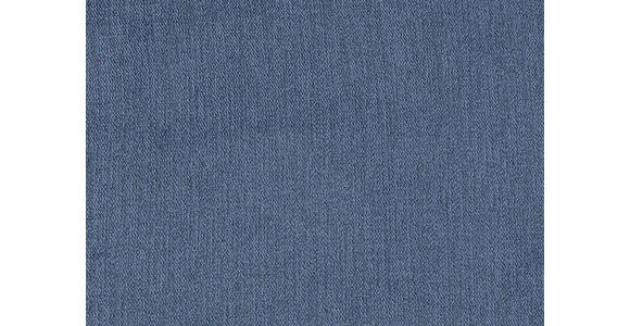 ECKSOFA  in Webstoff Blau  165/338 cm  - Blau/Schwarz, Design, Textil/Metall (165/338cm) - Hom`in