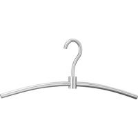 KLEIDERBÜGEL Metall  - Edelstahlfarben, Design, Metall (45cm) - Zack