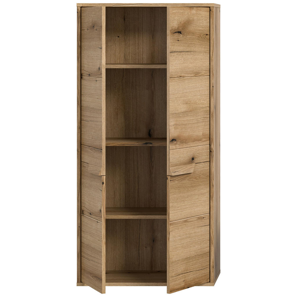 Thumbnail - Mid.you Midischrank, Holzwerkstoff, 3 Fächer, 64x132x32 cm, hängend, stehend, Badezimmer, Badezimmerschränke, Midischrän...