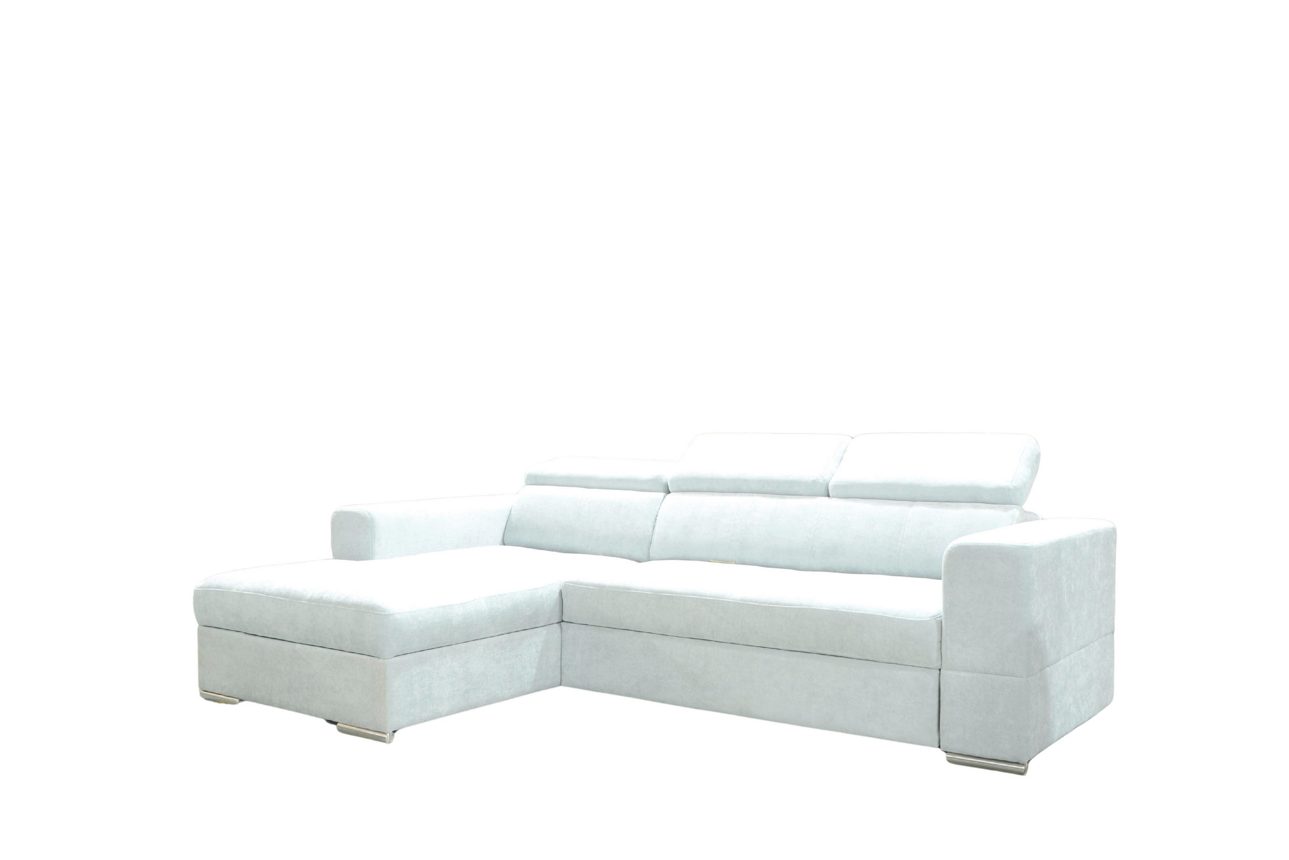 SJEDEĆA GARNITURA drvo, tekstil  siva   - siva, Moderno, drvo/tekstil (270/176cm) - Hom`in