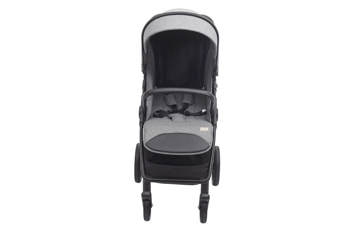 BUGGY Light Cruiser  - Schwarz/Grau, Basics, Kunststoff/Textil (55/56/107cm) - Jimmylee