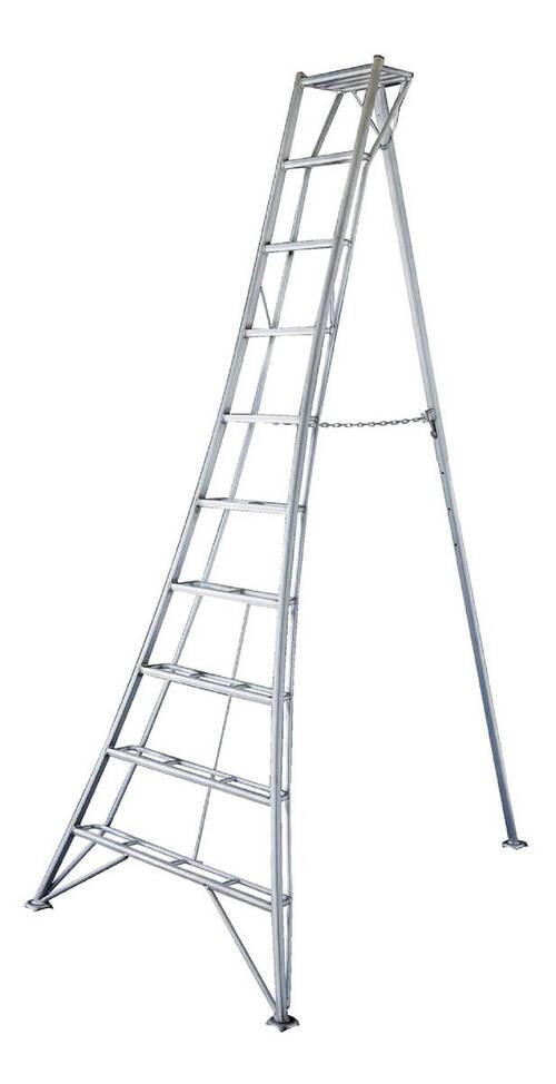 LEITER - Silberfarben, Basics, Metall (231/300/147cm) - Ambia Garden
