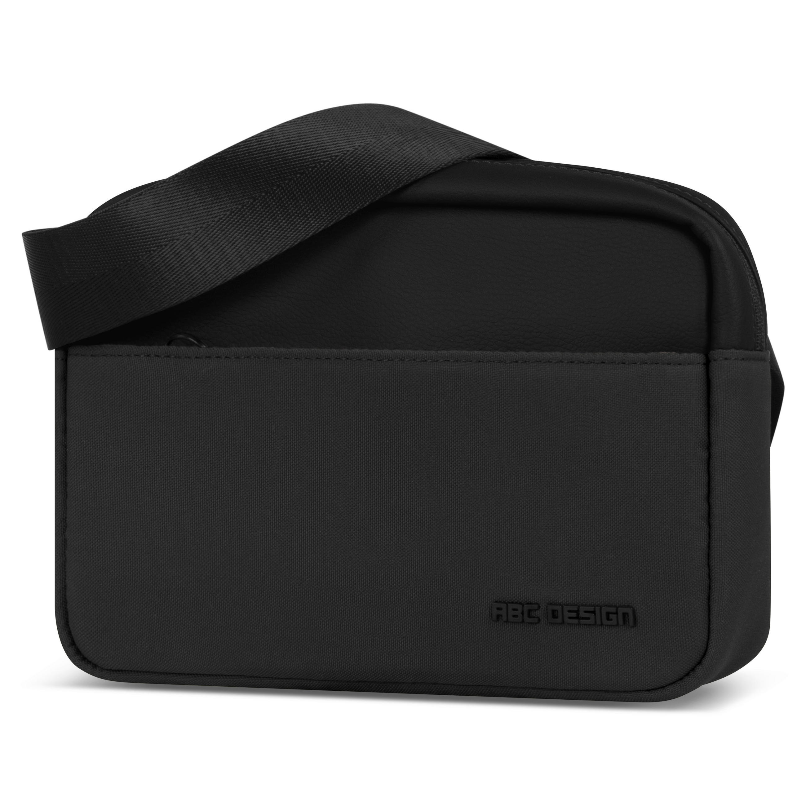 SCHULTERTASCHE Hip Bag  - Schwarz, Basics, Textil (6/22,5/15cm) - ABC Design