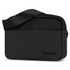 SCHULTERTASCHE - Schwarz, Basics, Textil (6/22,5/15cm) - ABC Design