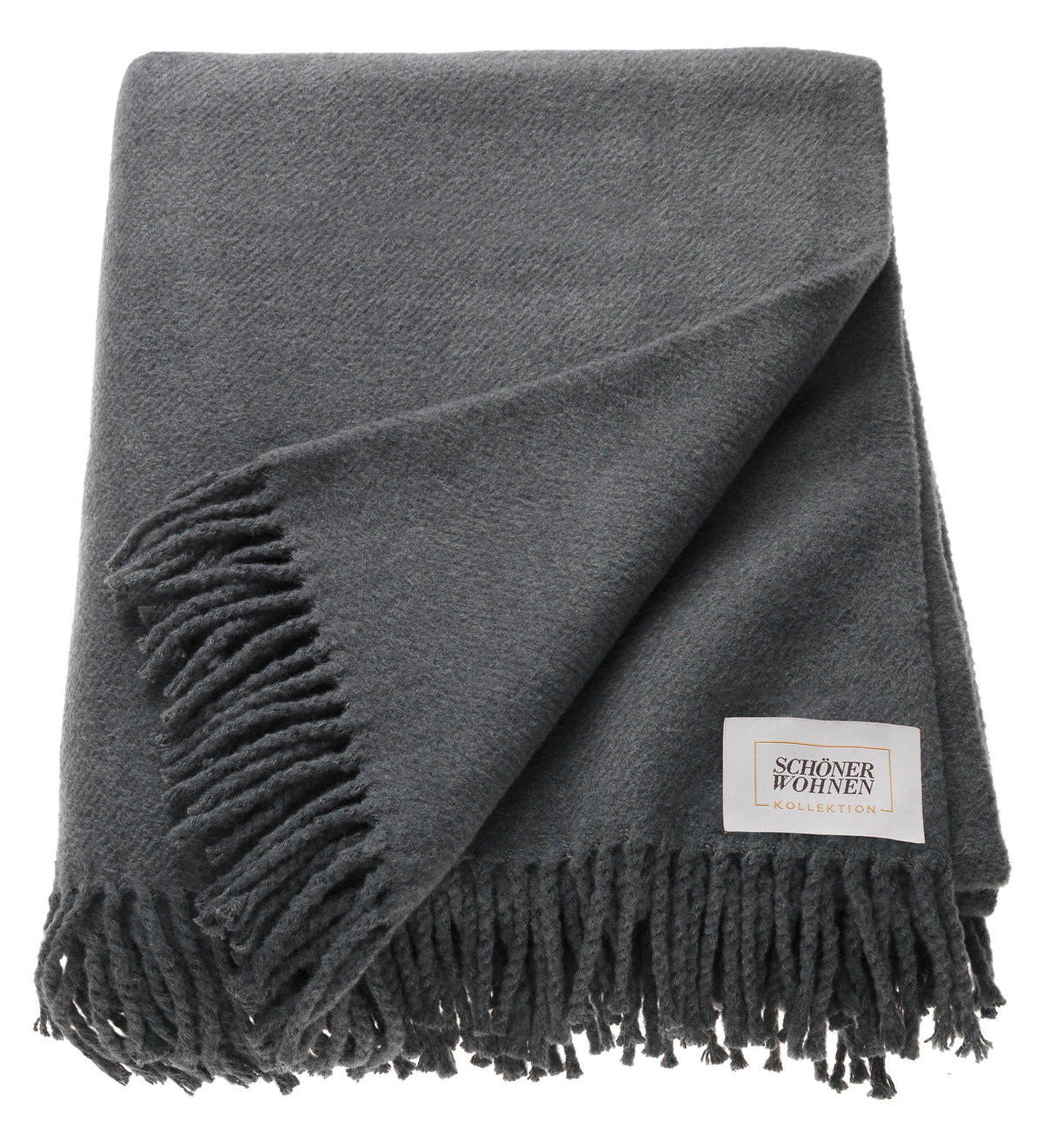 PREKRIVAČ 140/200 cm  SILENT LIVING  - tamno siva, Basics, tekstil (140/200cm) - Schöner Wohnen