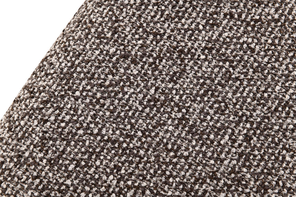 ARMLEHNSTUHL  Stoffauswahl Bouclé  Braun, Eichefarben  - Eichefarben/Braun, Design, Textil/Metall (58/78/60cm) - Lomoco