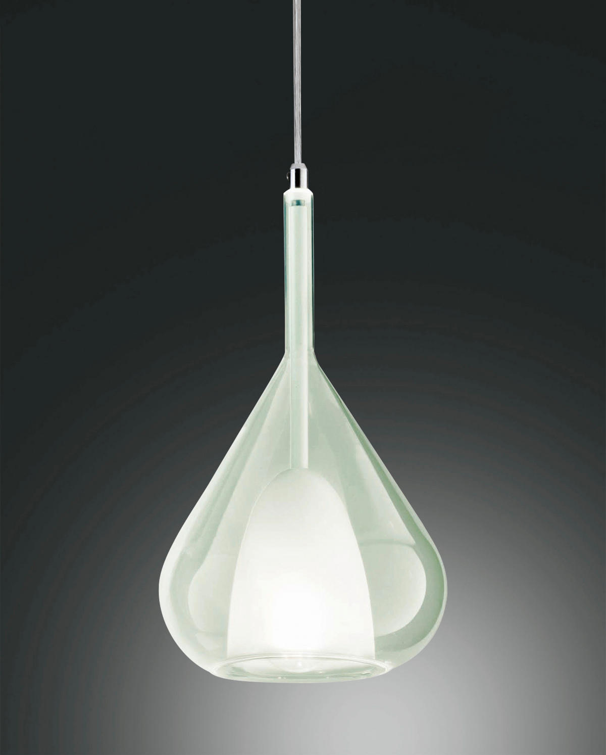 PENDELLEUCHTE Lila 20/200 cm   - Design, Glas (20/200cm) - Fabas Luce