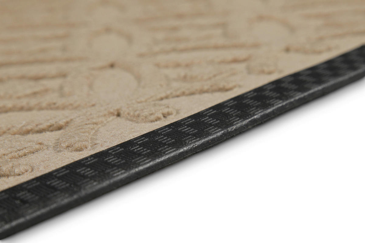 FUßMATTE 60/90 cm Midnight Mosaic  - Ecru, KONVENTIONELL, Kunststoff/Textil (60/90cm) - WECON HOME