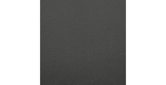 ARMLEHNSTUHL  in Eisen Echtleder pigmentiert  - Anthrazit/Schwarz, Design, Leder/Metall (62/82/64cm) - Belluti