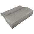SCHLAFSOFA  in Struktur Dunkelgrau  - Dunkelgrau/Schwarz, KONVENTIONELL, Kunststoff/Textil (195/93/83cm) - Carryhome