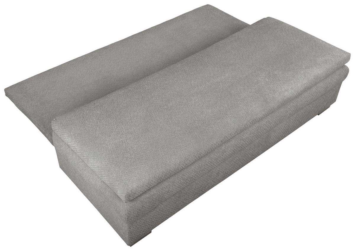SCHLAFSOFA - Dunkelgrau/Schwarz, KONVENTIONELL, Kunststoff/Textil (195/93/83cm) - Carryhome