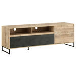 TV-ELEMENT 165/54/42 cm  - Fichtefarben/Anthrazit, Trend, Holzwerkstoff/Metall (165/54/42cm) - Xora