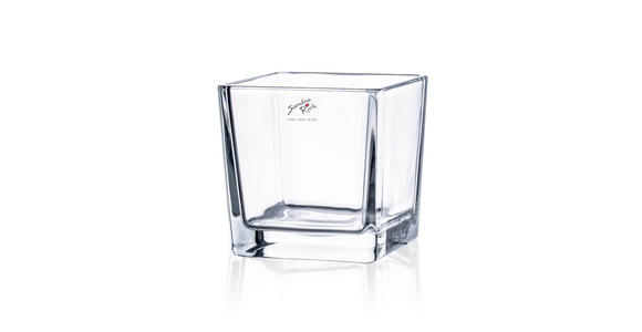 TEELICHTGLAS - Basics, Glas (10/10/10cm) - Ambia Home