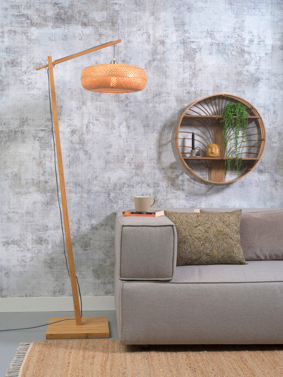 GOLVLAMPA GOOD&MOJO  40/68/176 cm    - naturfärgad, Trend (40/68/176cm) - Good & Mojo