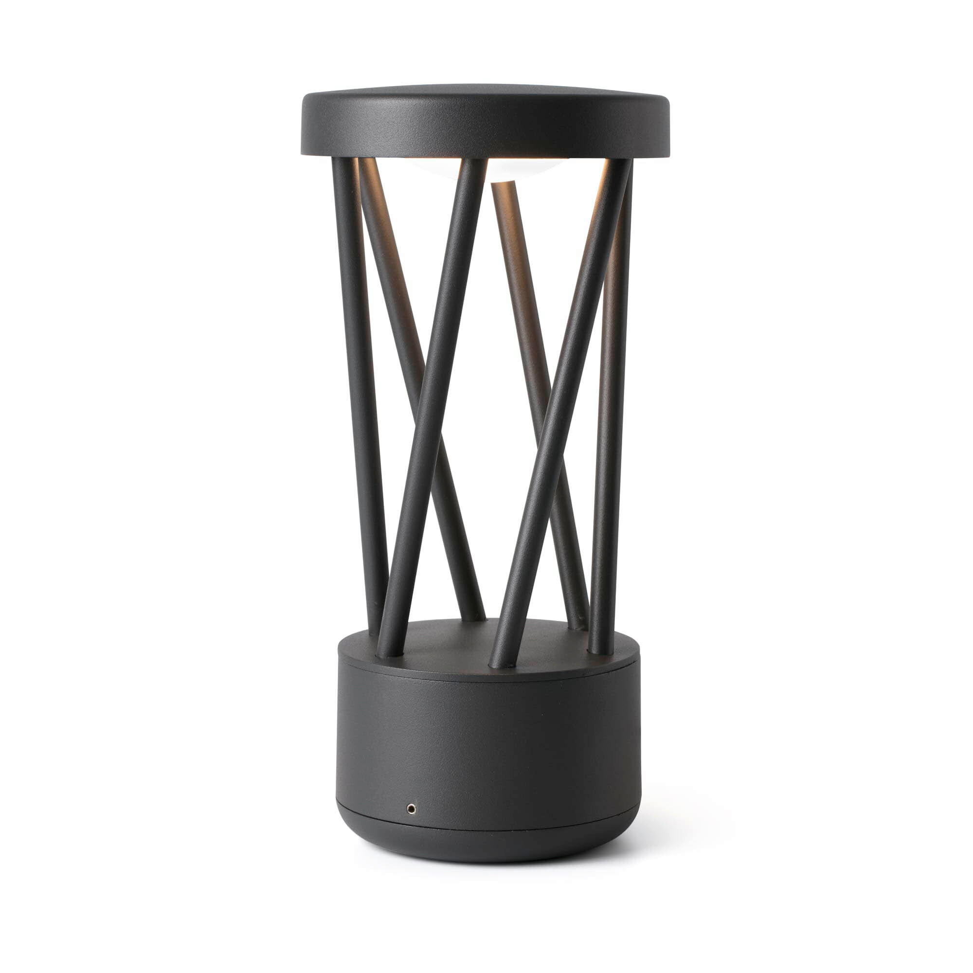 Faro Barcelona LED-AUßENLEUCHTE Dunkelgrau 14.5x30x14.5 cm