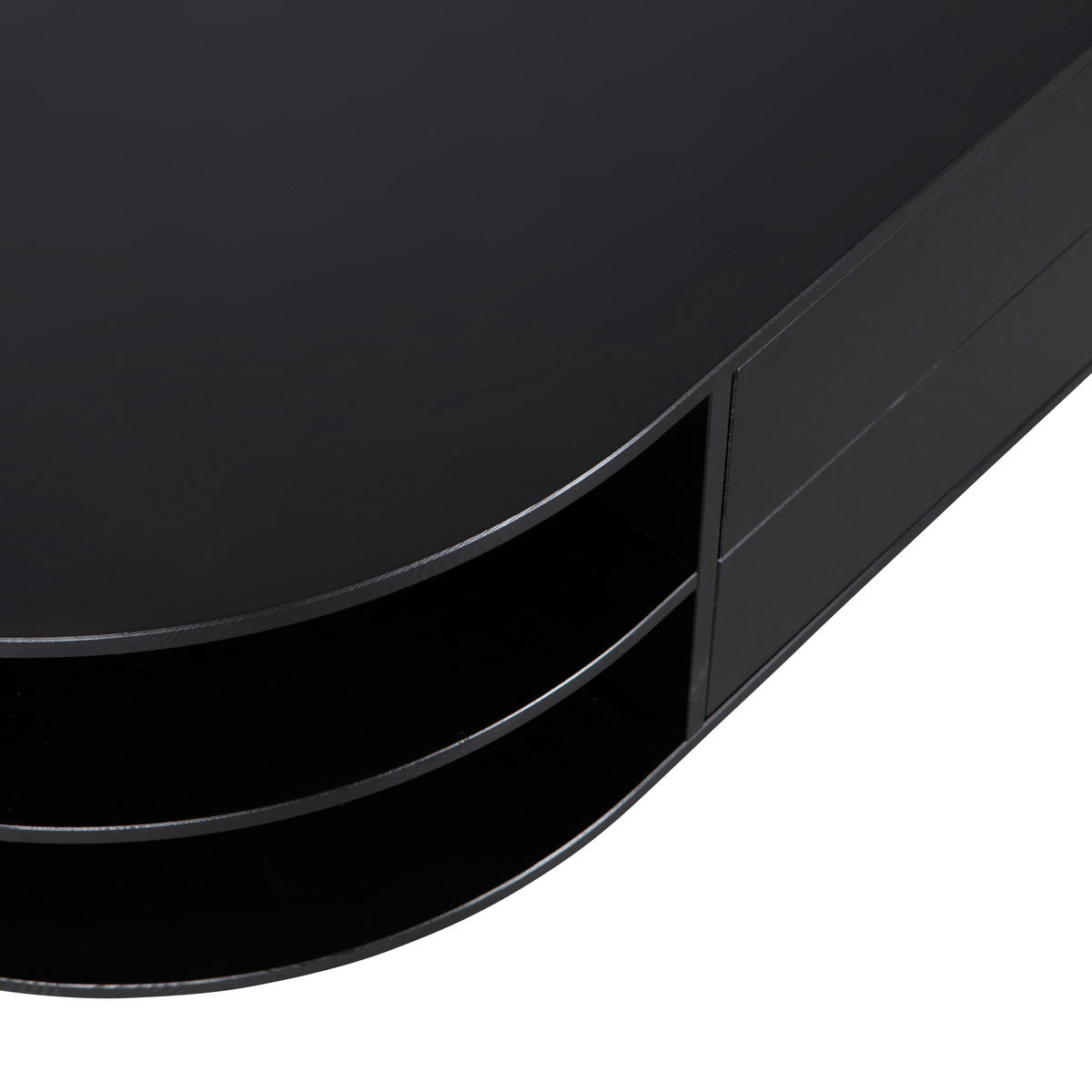 LOWBOARD Finca  in 78/40/40 cm  - Schwarz, Design, Holz (78/40/40cm) - Livetastic