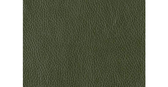 2-SITZER-SOFA  in Echtleder Thymiangrün   - Thymiangrün/Schwarz, Design, Leder/Metall (180/82/92cm) - Johann Jakob