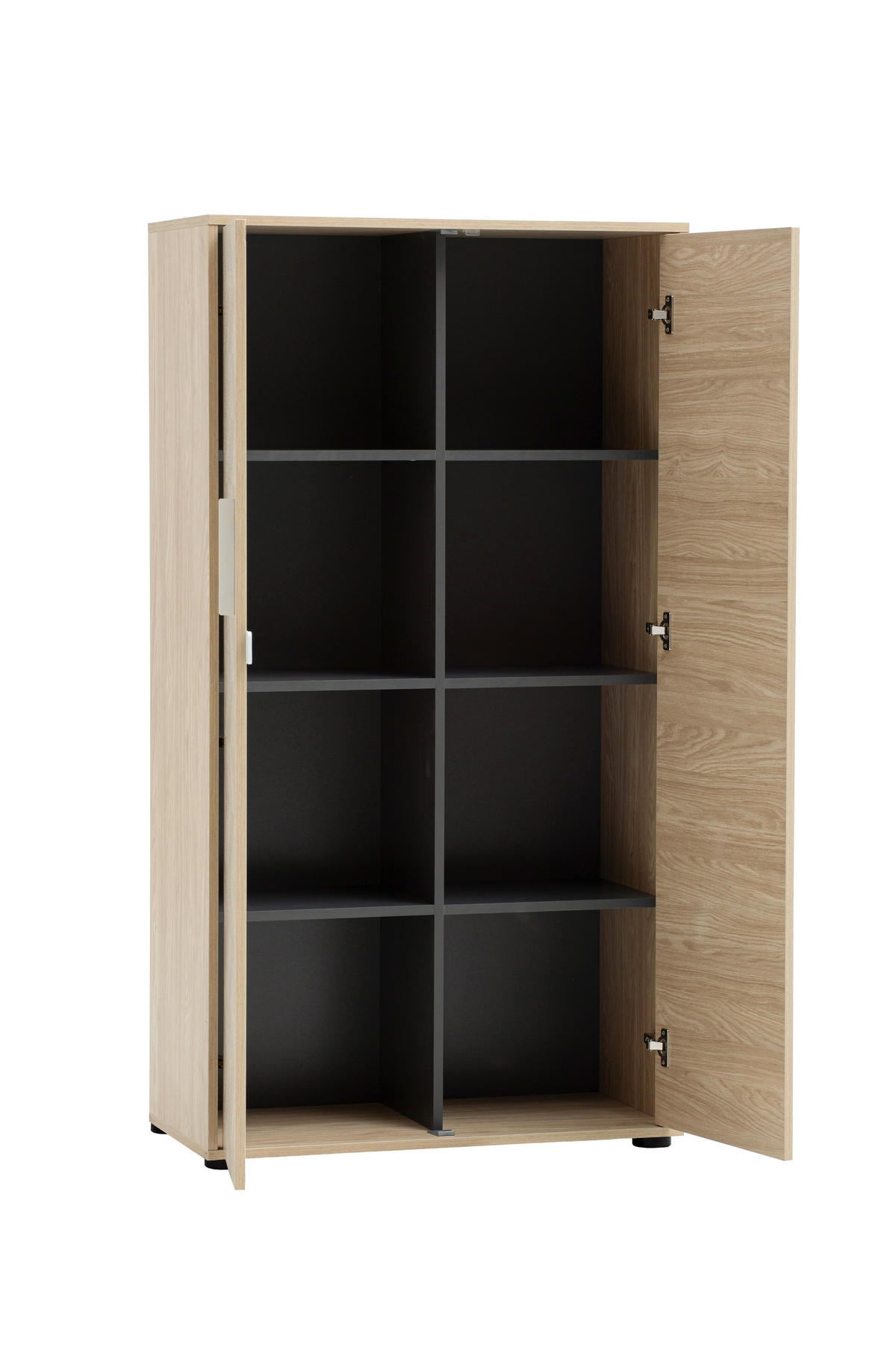 AKTENSCHRANK Eichefarben  - Eichefarben, MODERN, Holzwerkstoff (80,1/150/38,2cm) - MID.YOU