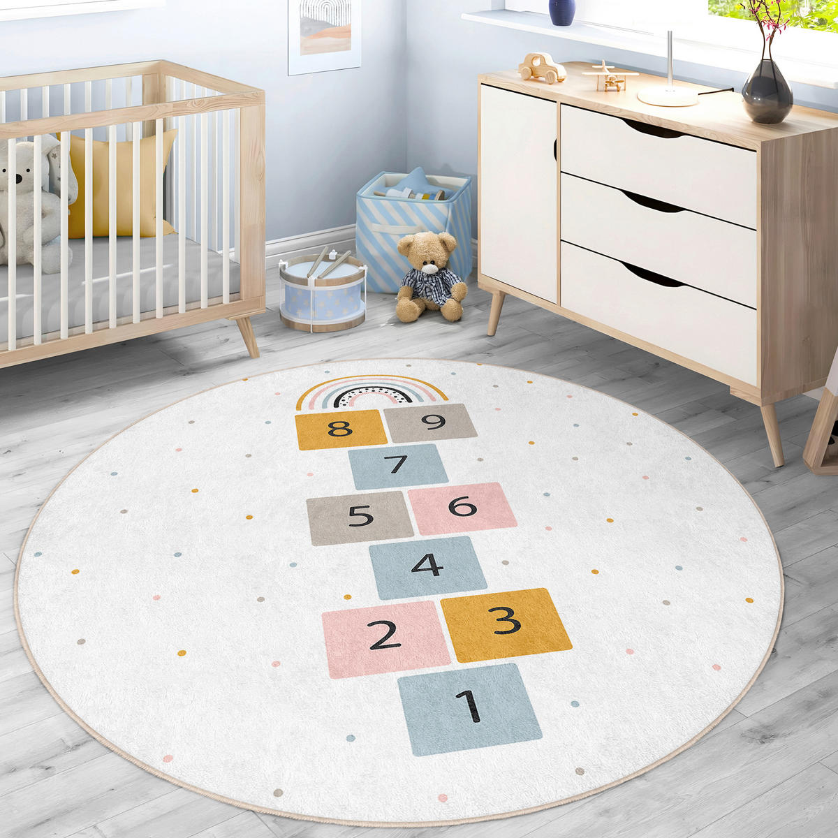 KINDERTEPPICH 180 cm  - Multicolor, Basics, Textil (180cm)