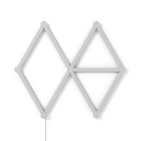 NANOLEAF LINES 9ER SET NANOLEAF 28/0,8/2 cm   - Weiß, Basics, Kunststoff (28/0,8/2cm) - P & B