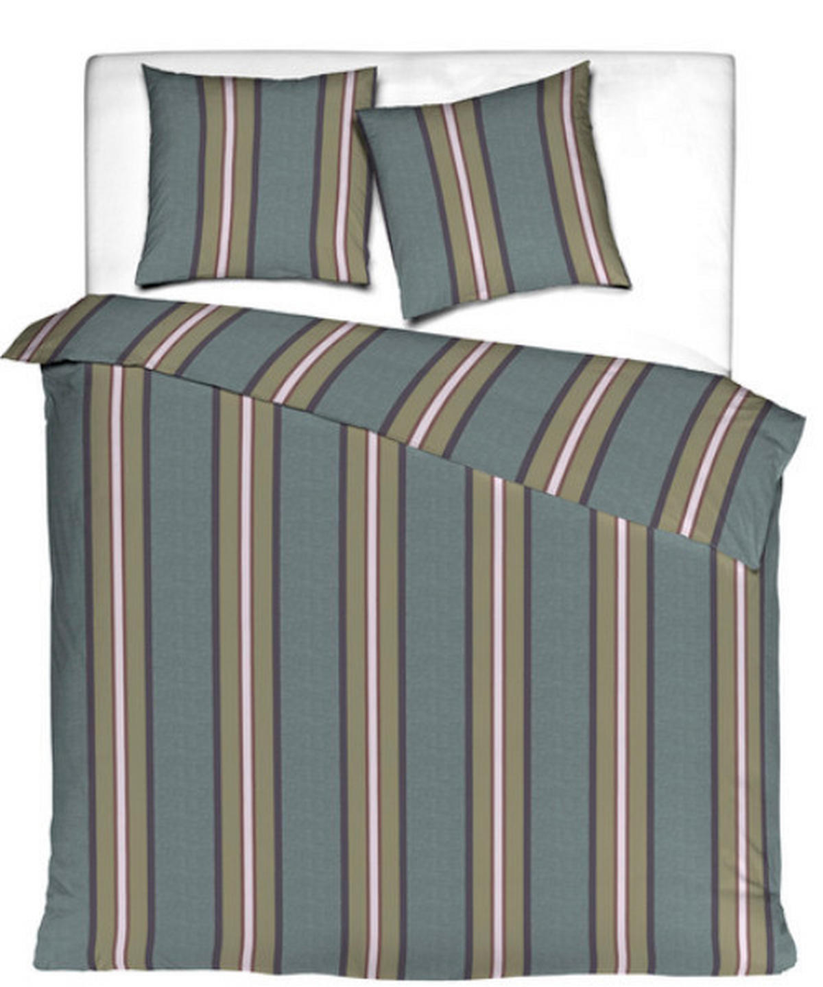 ÁGYNEMŰHUZAT-GARNITÚRA  - sötétzöld, Basics, textil (140cm) - MISTRAL