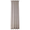 FERTIGVORHANG  transparent  130/250 cm   - Greige, Basics, Textil (130/250cm) - Joop!