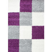 LÄUFER 80/250 cm Life 1501  - Lila/Hellgrau, KONVENTIONELL, Textil (80/250cm) - Novel